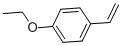 structure of CAS# 5459-40-5, 4-Ethoxystyrene;1-Ethoxy-4-Vinyl-Benzene;1-Ethoxy-4-Vinylbenzene;1-Ethenyl-4-Ethoxy-Benzene