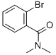 structure of CAS# 54616-47-6, 2-Bromo-N,N-Dimethylbenzamide;2-Bromo-N,N-Dimethylbenzamide(SALTDATA: FREE);2-(Dimethylcarbamoyl)Bromobenzene;N,N-Dimethyl 2-Bromobenzamide