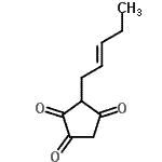 CAS#: 54644-27-8， 3-[(2E)-2-Penten-1-Yl]-1,2,4-Cyclopentanetrione