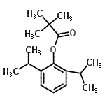 CAS#: 54644-44-9， 2,6-Diisopropylphenyl Pivalate