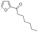 structure of CAS# 5466-40-0, 1-(2-Furyl)Heptan-1-One;1-(2-Furyl)Heptan-1-One;Nsc27363;1-Heptanone, 1-(2-Furanyl)-
