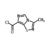 CAS#: 54681-69-5， 3-Methylimidazo[1,5-d][1,2,4]Thiadiazole-7-Carbonyl Chloride