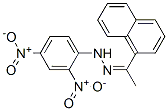 CAS 登录号：5471-15-8， N-(1-萘-1-基亚乙基氨基)-2,4-二硝基-苯胺