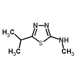 CAS#: 54759-66-9， 5-Isopropyl-N-Methyl-1,3,4-Thiadiazol-2-Amine