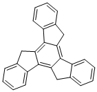 structure of CAS# 548-35-6, Truxene;.Alpha.-Truxene;5H-Diindeno[1,2-A:1',2'-C]Fluorene, 10,15-Dihydro-