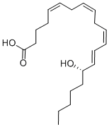 structure of CAS# 54845-95-3, (15S,5Z,8Z,11Z,13E)-15-Hydroxyeicosatetraenoic acid;Idi1_033807;Lmfa03060001;(S)-15-Hete