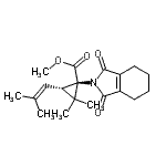 CAS#: 548460-64-6， Methyl (1R,3S)-1-(1,3-Dioxo-1,3,4,5,6,7-Hexahydro-2H-Isoindol-2-Yl)-2,2-Dimethyl-3-(2-Methyl-1-Propen-1-Yl)Cyclopropanecarboxylate