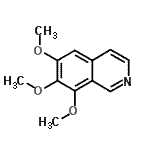 CAS#: 54879-45-7， 6,7,8-Trimethoxyisoquinoline