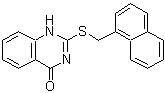 CAS#: 5489-15-6， 2-(Naphthalen-1-ylmethylsulfanyl)-1H-quinazolin-4-one