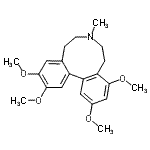 CAS#: 549-28-0， 2,3,10,12-Tetramethoxy-7-Methyl-6,7,8,9-Tetrahydro-5H-Dibenzo[D,F]Azonine