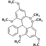 CAS 登录号：54921-79-8， 1,1'-(苯基亚甲基)二(2,4,6-三甲氧基苯)