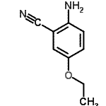 结构式 CAS# 549488-78-0, 2-氨基-5-乙氧基苯甲腈