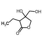 CAS#: 549545-97-3， 3-Ethyl-4-Hydroxy-4-(Hydroxymethyl)Dihydro-2(3H)-Furanone