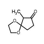 CAS#: 54972-03-1， 6-Methyl-1,4-Dioxaspiro[4.4]Nonan-7-One