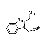 CAS#: 54980-88-0， (2-Ethyl-1H-Benzimidazol-1-Yl)Acetonitrile