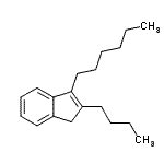 CAS#: 54986-54-8， 2-Butyl-3-Hexyl-1H-Indene