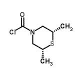 CAS#: 55020-83-2， (2R,6S)-2,6-Dimethyl-4-Thiomorpholinecarbonyl Chloride