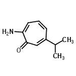 CAS#: 55076-49-8， 2-Amino-6-Isopropyl-2,4,6-Cycloheptatrien-1-One