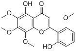 结构式 CAS# 55084-08-7, 黄芩新素