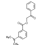 CAS#: 55153-17-8， 2-Oxo-2-Phenylethyl 3-(Dimethylamino)Benzoate