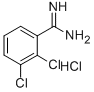 structure of CAS# 55154-87-5, 2,3-Dichloro-Benzamidine Hydrochloride;2,3-DICHLORO-BENZAMIDINE HYDROCHLORIDE;2,3-DICHLORO-BENZAMIDINE HCL