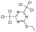 CAS#: 5516-46-1， 2-(Ethylthio)-4,6-Bis(Trichloromethyl)-1,3,5-Triazine