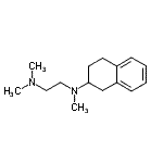 CAS#: 55191-24-7， N,N,N'-Trimethyl-N'-(1,2,3,4-Tetrahydro-2-Naphthalenyl)-1,2-Ethanediamine