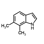 CAS#: 55199-24-1， 6,7-Dimethyl-1H-Indole