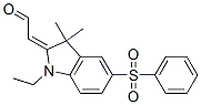 CAS#: 55203-66-2， [1-Ethyl-1,3-Dihydro-3,3-Dimethyl-5-(Phenylsulphonyl)-2H-Indol-2-Ylidene]Acetaldehyde