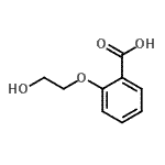 CAS#: 55211-84-2， 2-(2-Hydroxyethoxy)Benzoic Acid