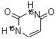 structure of CAS# 5522-55-4, Uracil-15N2