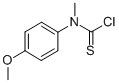 CAS#: 55246-79-2， N-(4-Methoxyphenyl)-N-Methylthiocarbamoyl Chloride