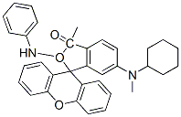 CAS#: 55250-84-5， O'-Anilino-6'-(Cyclohexylmethylamino)-3'-Methylspiro[Isobenzofuran-1(3H),9'-[9H]Xanthene]-3-One