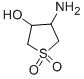 structure of CAS# 55261-00-2, 4-Amino-3-Hydroxytetrahydrothiophene 1,1-Dioxide;4-Amino-1,1-Dioxo-Thiolan-3-Ol;4-Amino-1,1-Dioxo-3-Thiolanol;4-Amino-1,1-Diketo-Thiolan-3-Ol
