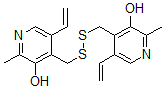 CAS#: 55273-63-7， 4,4'-[Dithiobis(methylene)]bis[5-ethenyl-2-methyl-3-Pyridinol