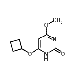 CAS#: 552880-95-2， 6-(Cyclobutyloxy)-4-Methoxy-2(1H)-Pyrimidinone
