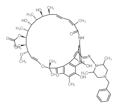 CAS#: 55297-68-2， 2,6-Dimethyl-4-benzyl-4-demethylrifampicin