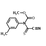 CAS#: 5530-68-7， Methyl (Cyanocarbonothioyl)(3-Methylphenyl)Carbamate