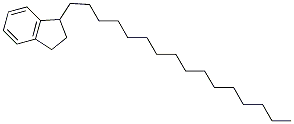 CAS 登录号：55334-29-7， 1-十六烷基-2,3-二氢-1H-茚