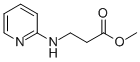 structure of CAS# 55364-85-7, Methyl 3-(Pyridin-2-Ylamino)Propanoate