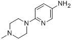 structure of CAS# 55403-35-5, 3-Amino-6-(4-Methylpiperazin-1-Yl)Pyridine