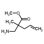 CAS#: 554451-18-2， Methyl 2-(Aminomethyl)-2-Methyl-4-Pentenoate