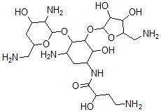 CAS#: 55480-22-3， 5''-Amino-4',5''-Dideoxybutirosin A