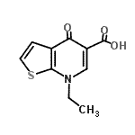 CAS#: 55503-33-8， 7-Ethyl-4-Oxo-4,7-Dihydrothieno[2,3-b]Pyridine-5-Carboxylic Acid