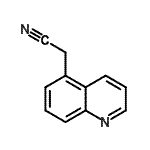 CAS#: 555155-04-9， 5-Quinolinylacetonitrile