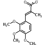 CAS#: 5556-77-4， 1,2,3-Trimethoxy-4-[(1E)-2-Nitro-1-Propen-1-Yl]Benzene