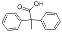 结构式 CAS# 5558-66-7, 2,2-二苯基丙酸