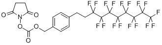 CAS#: 556050-49-8， N-[4-(1H,1H,2H,2H-Perfluorodecyl)benzyloxycarbonyloxy]succinimide