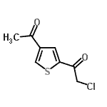 CAS#: 556110-53-3， 1-(4-Acetyl-2-Thienyl)-2-Chloroethanone