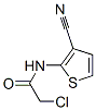 structure of CAS# 55654-19-8, 2-Chloro-N-(3-Cyano-2-Thienyl)-Acetamide;2-Chloro-N-(3-Cyano-2-Thienyl)Acetamide;2-Chloro-N-(3-Cyanothiophen-2-Yl)Ethanamide;Ai-942/25034337